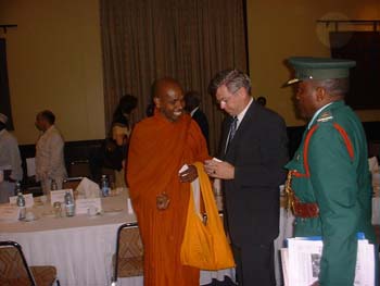 2004 - Meeting with Prime minister of Norway at Sereton Hotel at Dar es salaam in Tanzania.jpg